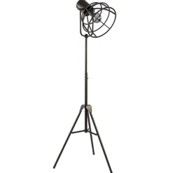 Industriële driepoot vloerlamp Givan