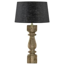 Kap Bridge zwart linnen 35x20