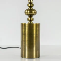 Klassieke lampvoet Helabima antiek brons excl. kap