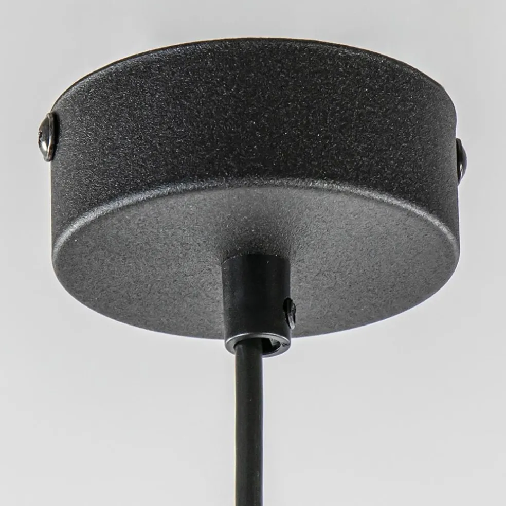 Kleine hanglamp smoke glas inclusief LED GU10