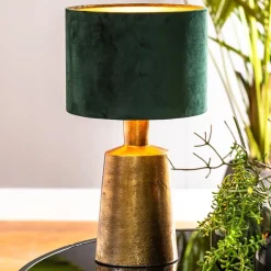 Kleine lampvoet Baloe antiek brons excl kap