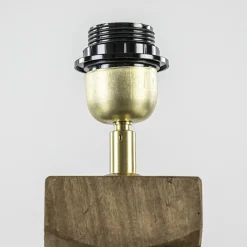 Kleine lampvoet Cumani hout light and Living