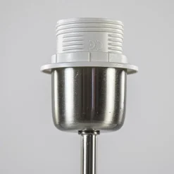 Kleine lampvoet Houston nikkel exclusief kap