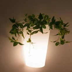 Kunststof buitenlamp wit IP54