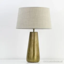 Lampvoet Saley Ruw Antiek Brons