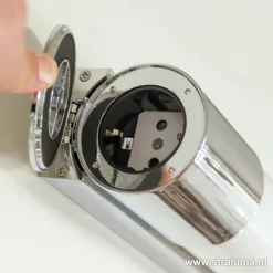 LED badkamer-wandlamp met stopcontact