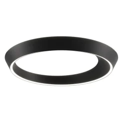 LED plafondlamp Tidal mat zwart