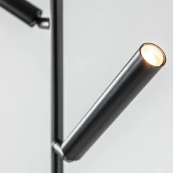 Leeslamp Flute 2l zwart dim-to-warm