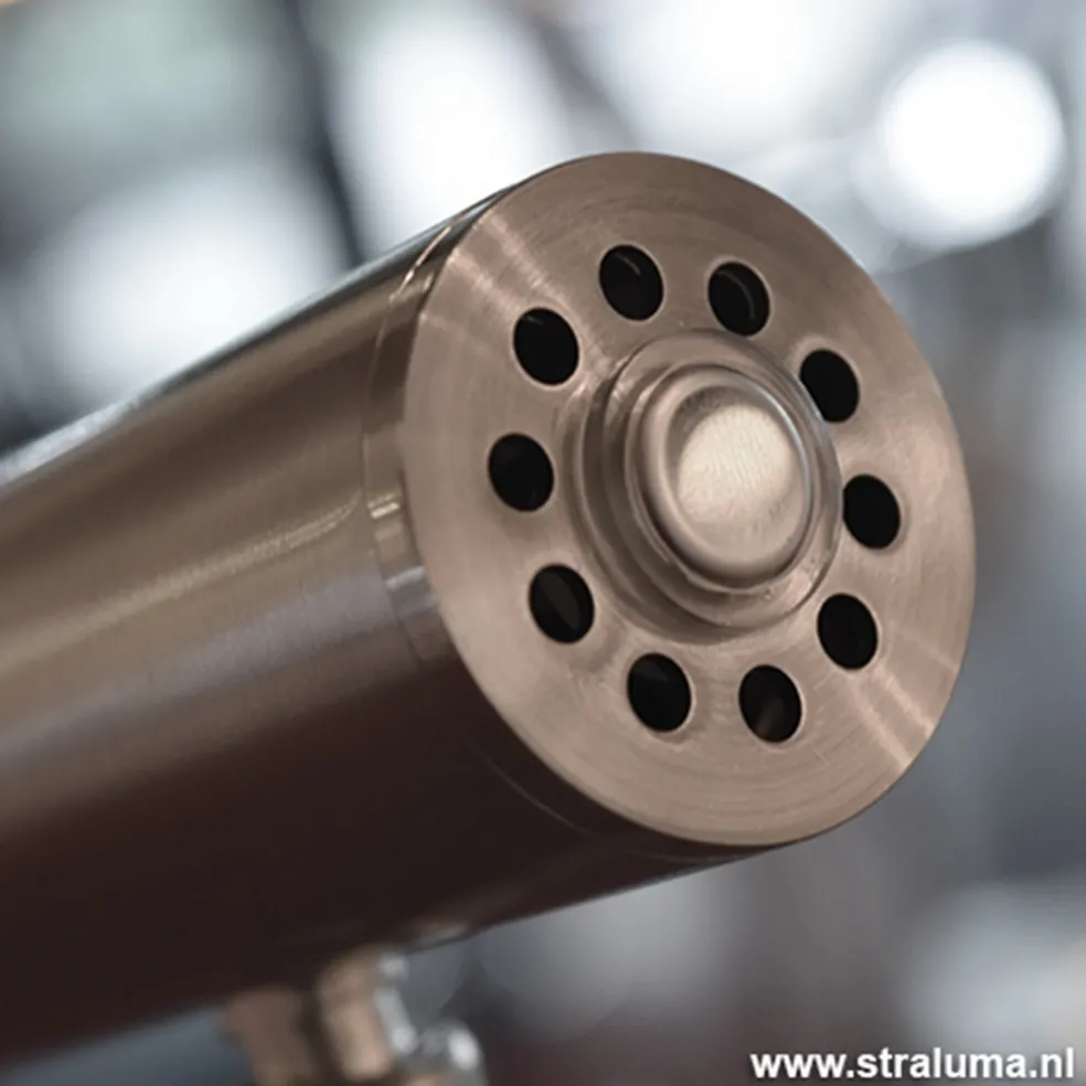 Leeslamp nikkel led + tastdimmer