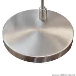 Leeslamp nikkel led + tastdimmer