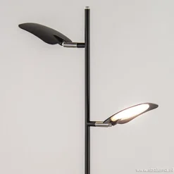 Leeslamp Raggio 2L zwart 3-step dim
