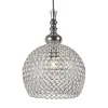 Light & Living hanglamp kristal Elmi