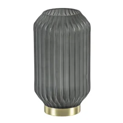 Light & Living tafellamp Ivot mat olijf groen