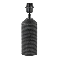 Light and Living lampvoet Paolo zwart hout excl. kap