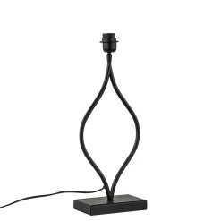 Light and Living lampvoet Okno mat zwart