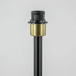 Light and Living lampvoet Rodrigo zwart/antiek brons