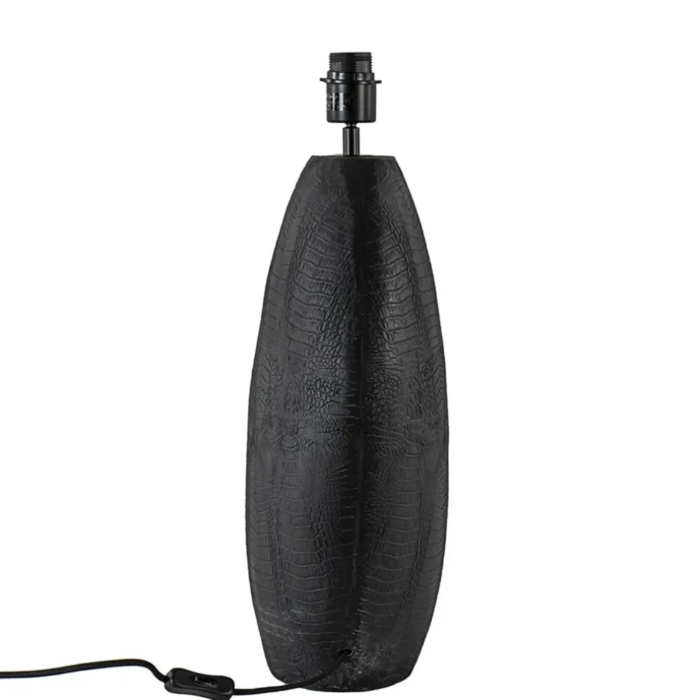 Light and Living lampvoet Skeld mat zwart groot