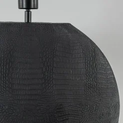 Light and Living lampvoet Skeld mat zwart groot