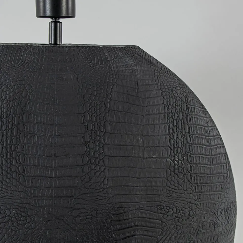 Light and Living lampvoet Skeld mat zwart groot