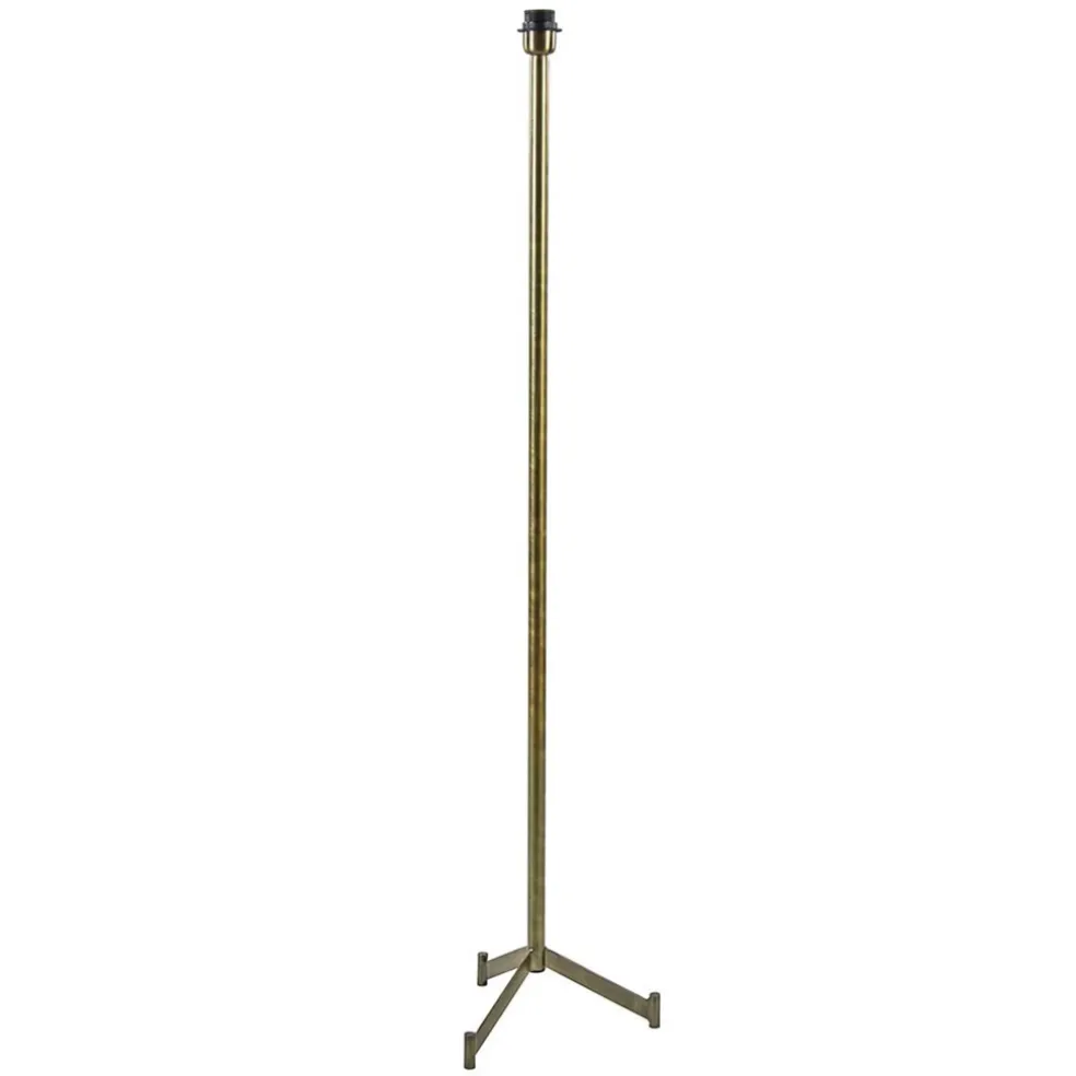 Light and Living vloerlamp Dennis brons excl. kap