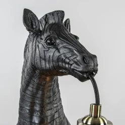 Light and Living wandlamp Zebra mat zwart