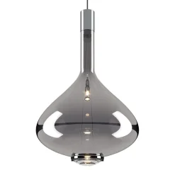 Luxe design hanglamp Sky-Fall chroom glas inclusief LED