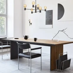 Mat zwarte wandlamp exclusief lichtbron