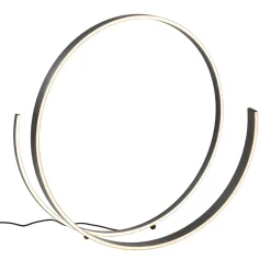 Moderne design vloerlamp LED dimbaar zwart