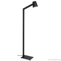 Moderne design vloerlamp zwart