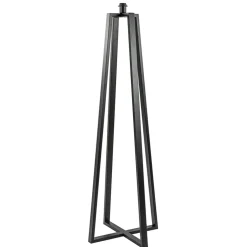 Moderne lampvoet mat zwart exclusief kap