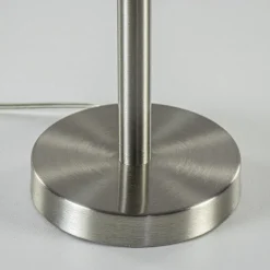 Moderne lampvoet Washington nikkel excl. kap