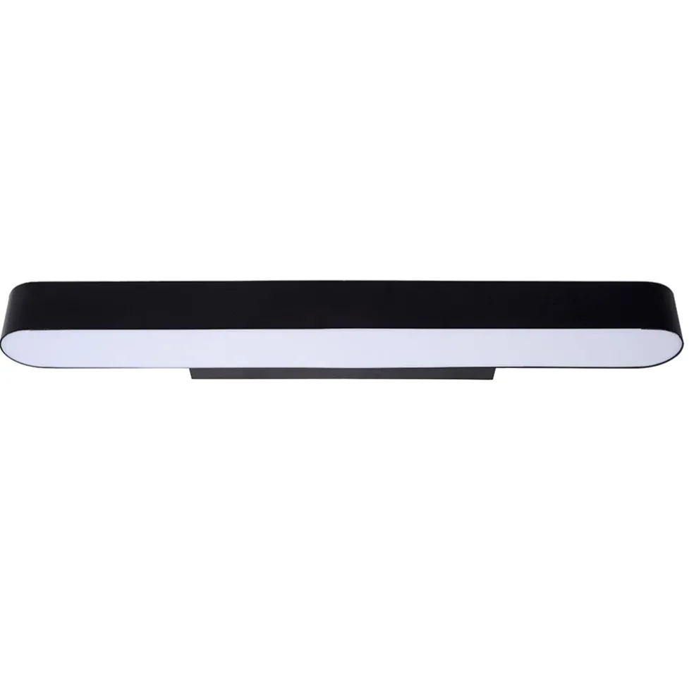 Moderne LED badkamer wandlamp zwart 60 cm
