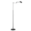 Moderne LED leeslamp vloerlamp antraciet
