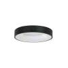 Moderne LED plafonnière zwart rond 30 cm