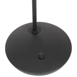 Moderne tafellamp zwart met dimbaar LED