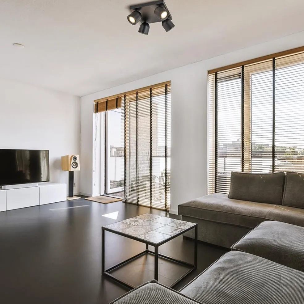 Opbouwspot 4-lichts vierkant zwart GU10