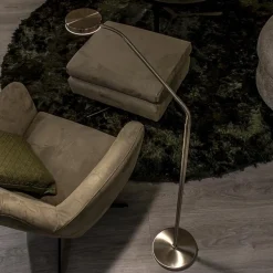 Oplaadbare LED leeslamp nikkel dimbaar