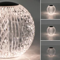 Oplaadbare LED tafellamp diamant