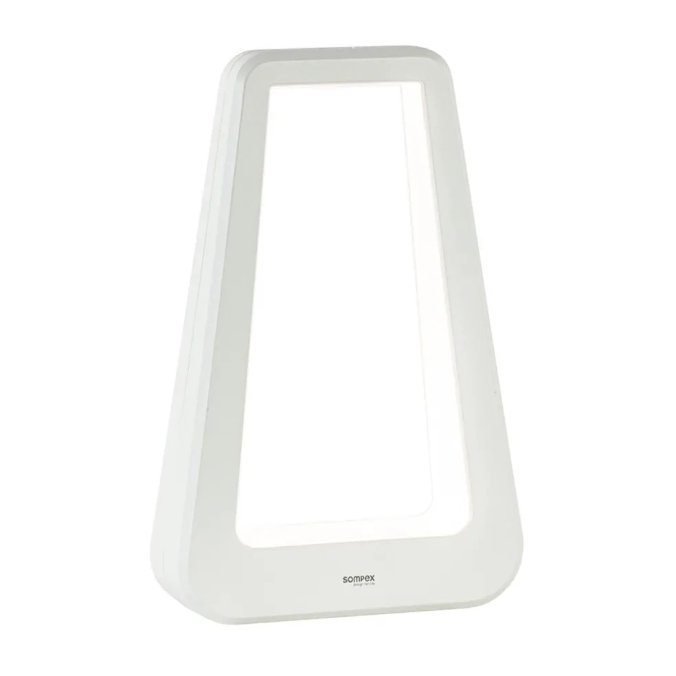 Oplaadbare tafellamp op accu wit dimbaar IP65