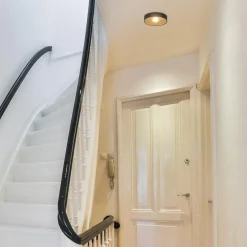 Plafondlamp Bright 20 zwart/matgoud