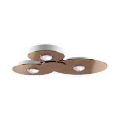 Plafondlamp Bugia Triple glossy bronze