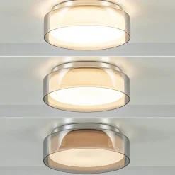 Plafondlamp Clear 30cm IP44 3-switchdim