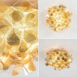 Plafondlamp Clizia Mama Non Mama gold 32cm