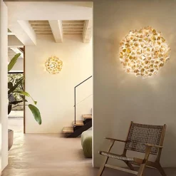 Plafondlamp Clizia Mama Non Mama gold 53cm