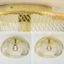 Plafondlamp Honey 50 goud