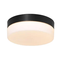 Plafondlamp Ikaro zwart 24cm 3-step dim