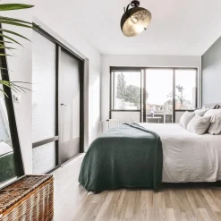 Plafondlamp Larino gunmetal/silverleaf 40 cm