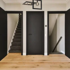 Plafondlamp Longa zwart 2xframe vierkant