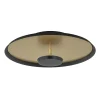 Plafondlamp Oro 35cm zwart/matgoud