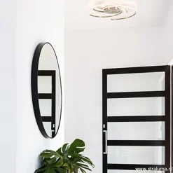 Plafondlamp Reverso nikkel 3-switchdim